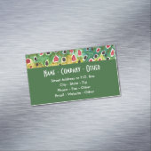 Fisherman's bruine forel magnetisch visitekaartje (Voorbeeld)