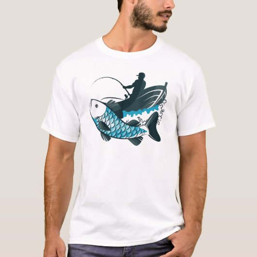 Fisherman's Catch - De Vreugde van Vist T-shirt (Voorkant)