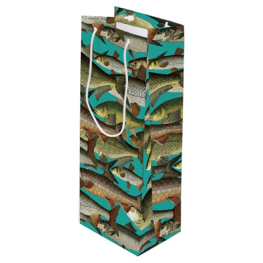 Fisherman's Fantasy Wijn Cadeautas (Voorkant Gekanteld)