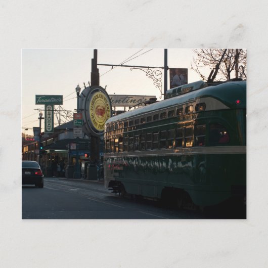 Fisherman's Wharf Briefkaart (Voorkant)