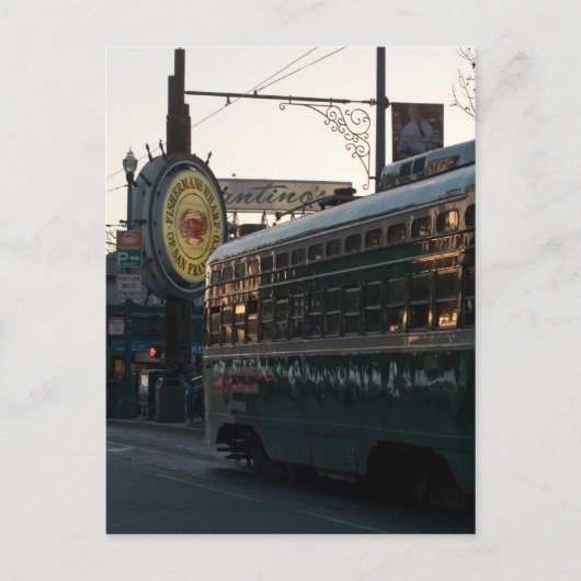 Fisherman's Wharf Briefkaart (Voorkant)