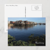 Fisherman's Wharf, Monterey, Californie Carte post (Devant / Derrière)