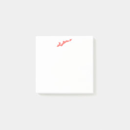 Fishers Island Logo Post-its - Roze Post-it® Notes