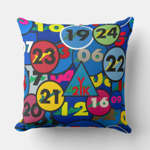Fishers Island Pillow - Grote Gatehouse Sticker Kussen