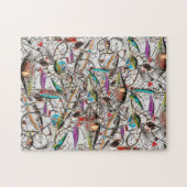Fishhook Fisherman Puzzle ! Jigsaw Puzzle (Horizontal)