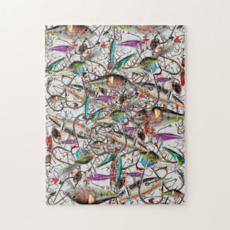 Fishhook Fisherman Puzzle ! Jigsaw Puzzle