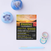 Fishing at Sunrise Flyer (Enkel)