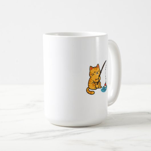 Fishing Cat  Mug (Devant droit)