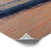 Fishing Daytona Beach Sunglow Pier Poster du lever (Coin)