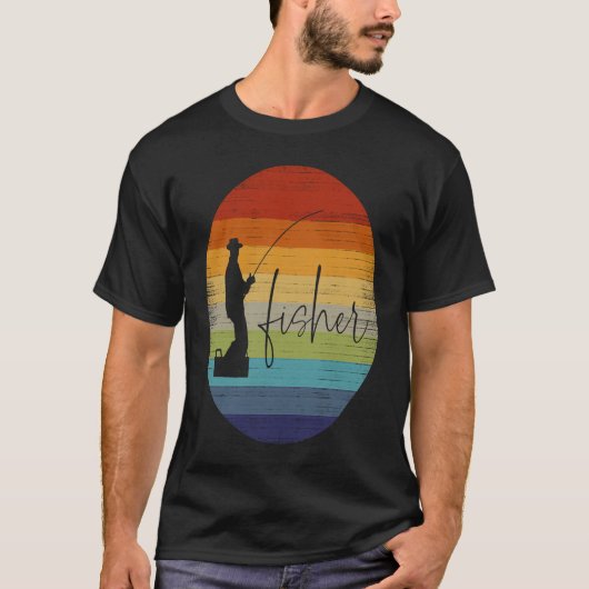 Fishing Fisherman T-shirt (Voorkant)