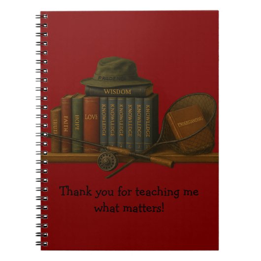 Fishing for Understanding  Notitieboek (Voorkant)