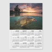 Fishing Fridge Calendar 2026, Carp / Fish (Voorkant)