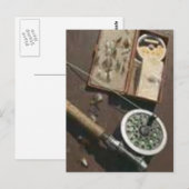 FISHING gear POSTCARD Briefkaart (Voorkant / Achterkant)