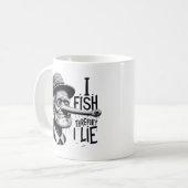 Fishing Lie Joke Mug (Devant gauche)