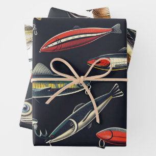 Fishing Lover Inpakpapier Vel