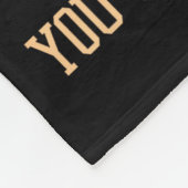 Fishing Rods Are Like Tato Chips You Can't Have Ju Fleece Deken (Hoek)