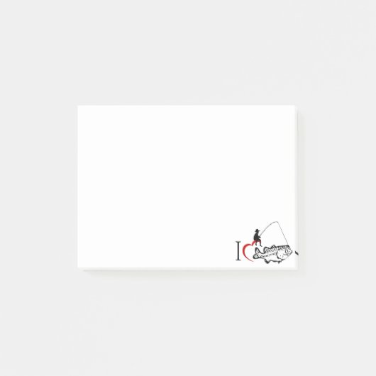 Fishing Store Post-it® Notes (Voorkant)