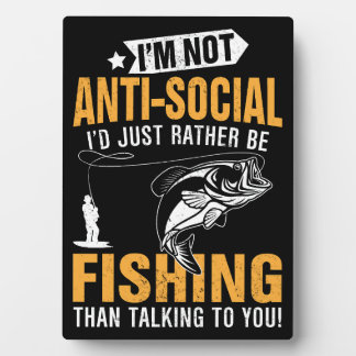 Fishing themed fotoplaat