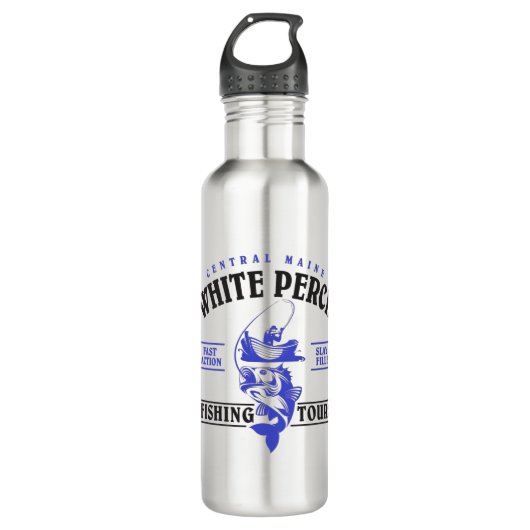 Fishing Tours Waterfles (Voorkant)