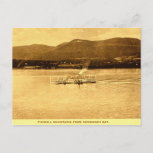 Fishkill Mountains, Newburgh Bay, New York c1915 v Briefkaart
