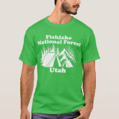 Fishlake National Forest Utah T-shirt (Voorkant)