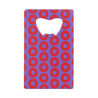 Fishman Donut Bottle Opener Kredietkaart Flessenopener