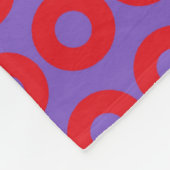 Fishman Donut Fleece Blanket Deken (Hoek)