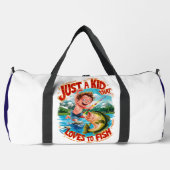 Fishy Adventure: Just a Kid That Loves To Fish Plunjezak (Voorkant)