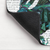 Fishy Blue Octopus Muismat (Hoek)