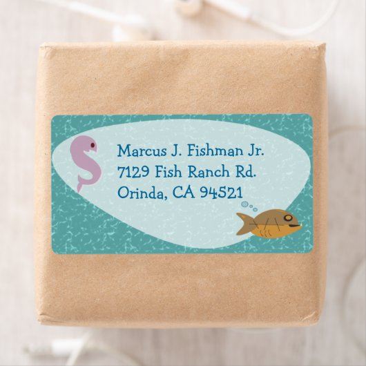 Fishy Fifties Label (Insitu)