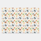 "Fishy Pirate Pack"-pakpapier Inpakpapier Vel (Voorkant 2)