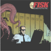 FISK le sticker vinyle substitut (Devant)