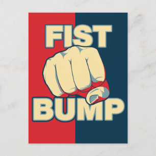 Fist Bump Briefkaart