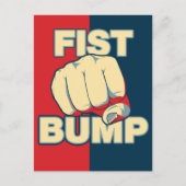Fist Bump Briefkaart (Voorkant)