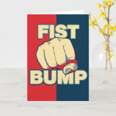 Fist Bump Kaart (Gele Bloem)