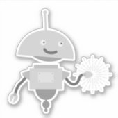 Fist Bump Mia Sticker (Voorkant)