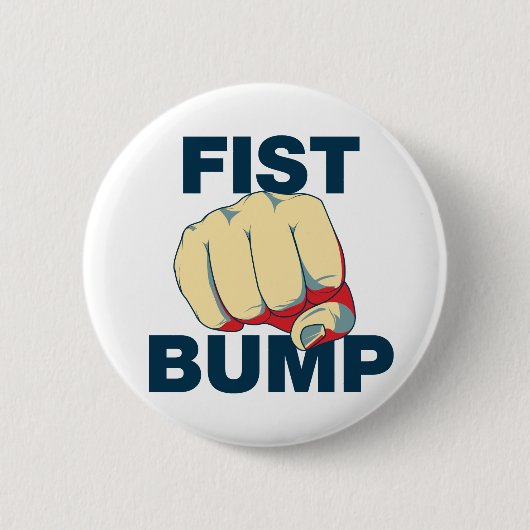 Fist Bump Ronde Button 5,7 Cm (Voorkant)