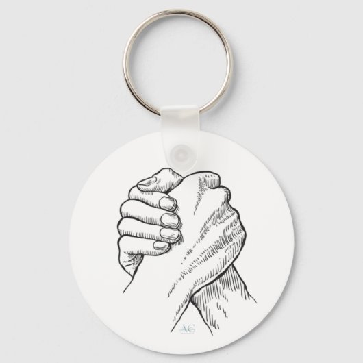 Fist Bump Sleutelhanger (Achterkant)