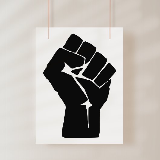 Fist, Rebel, Riot, Resistance, Communist Style Poster