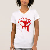 Fist Womens T-Shirt (Devant)