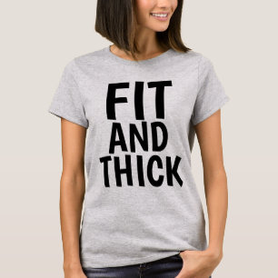 FIT EN DIK, Curvy workout gym tank tops & t - shir
