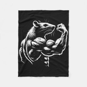 Fit Rat Gewichtstraining Deadlift Gym Gewichtheffe Fleece Deken