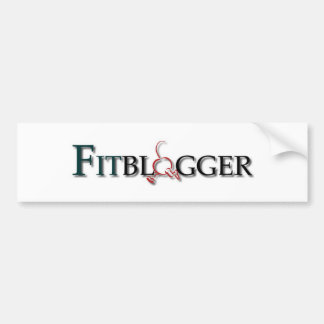 Fitblogger Logo Bumpersticker