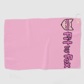 FitbyFox Fundamentals- Clip Towel Golfhanddoek (Horizontaal)