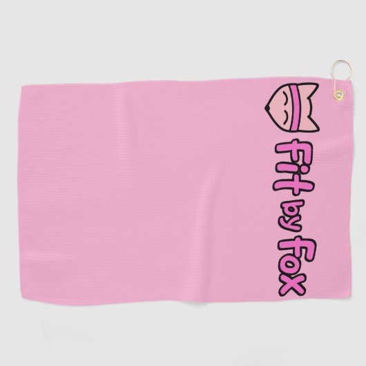 FitbyFox Fundamentals- Clip Towel Golfhanddoek (Horizontaal)