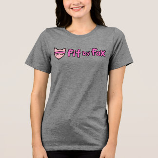 FitbyFox Fundamentals- Dames Tri-Blend Shirt
