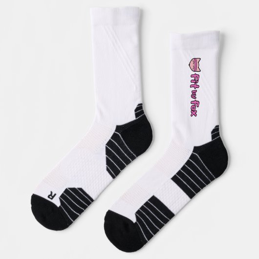 FitbyFox Fundamentals- High-Performance Crew Sock Sokken (Links)