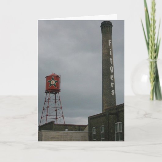 "Fitgers" Beterschap Kaart (Voorkant)