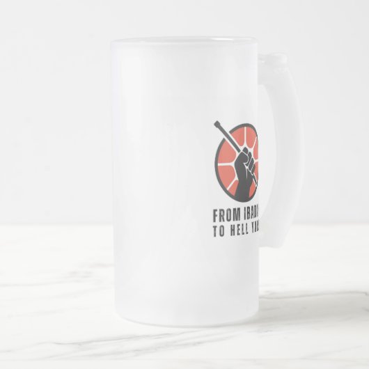 FITHY 16oz Victory (right-handed) Matglas Bierpul (Voorkant rechts)