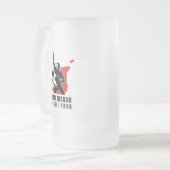 FITHY 16oz Victory (right-handed) Matglas Bierpul (Voorkant links)